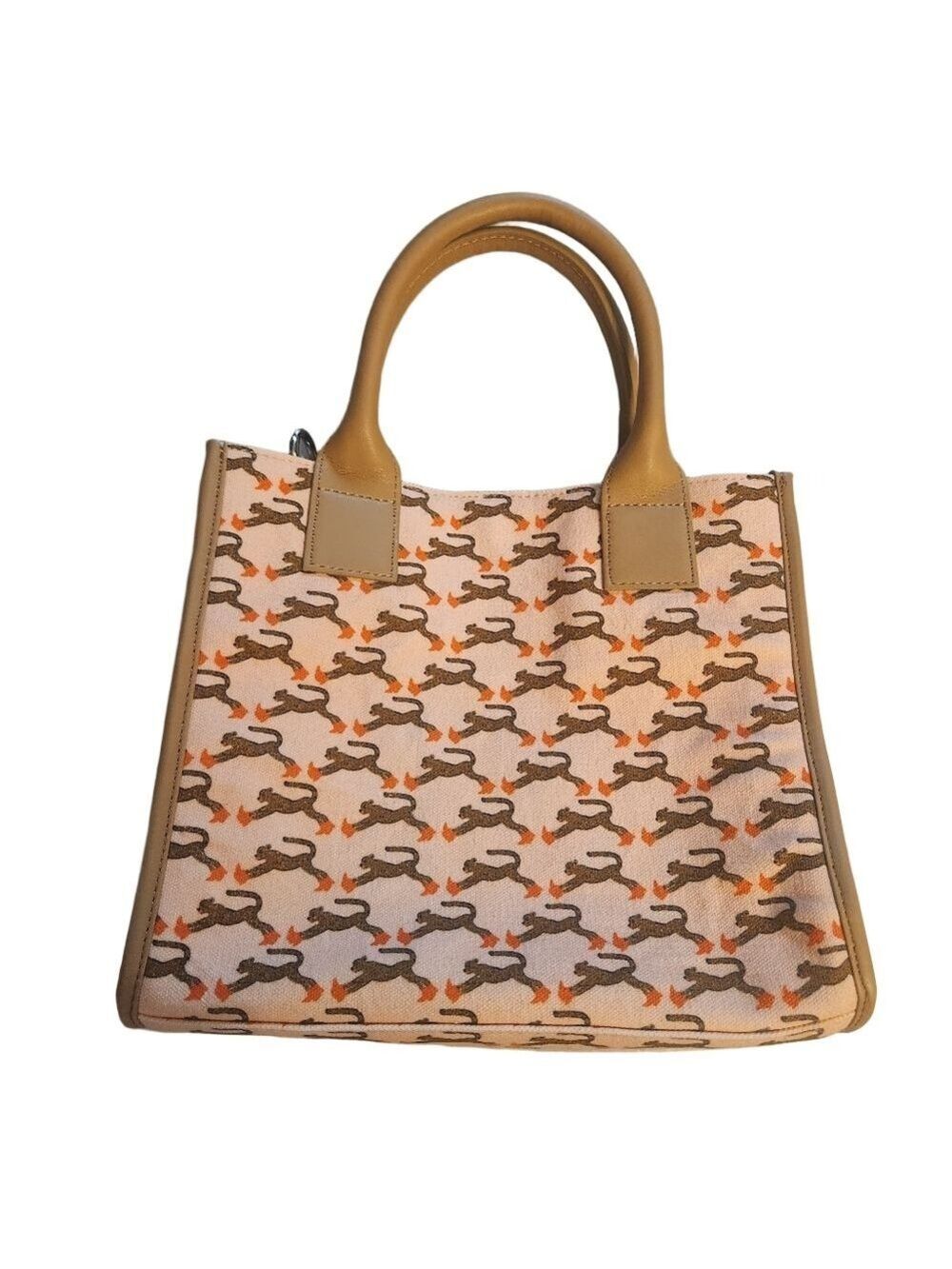 Bouffants & Broken Hearts Pink Cheetah Heel Mini Tote Crossbody - Picture 2 of 16